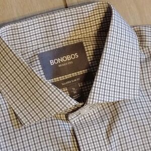 Bonobos Slim Fit Shirt 16 x 34 NEW
